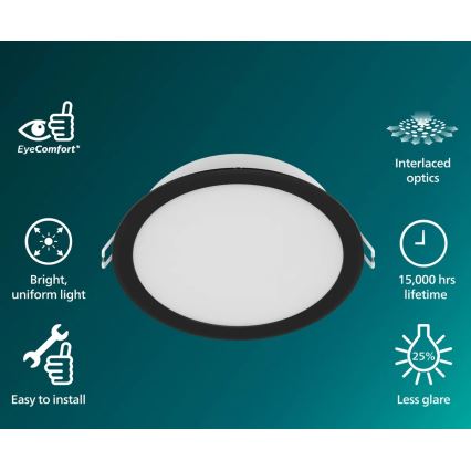 Philips - LED вбудований стельовий світильник MESON LED/20W/230V 4000K