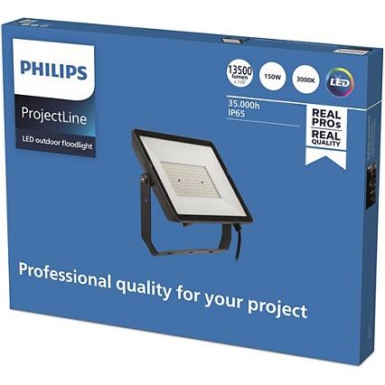 Philips - Світлодіодний вуличний прожектор PROJECTLINE LED/150W/230V IP65 3000K