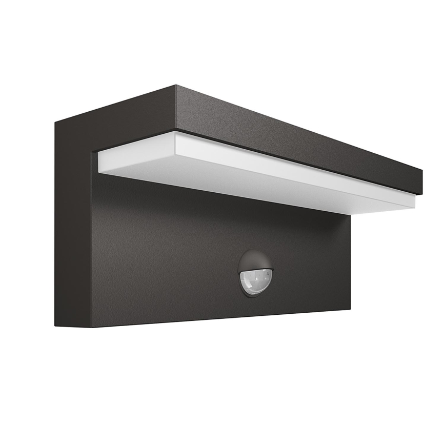 Philips - LED Вуличний настінний світильник з датчиком 2xLED/4,5W/230V 2700K IP44