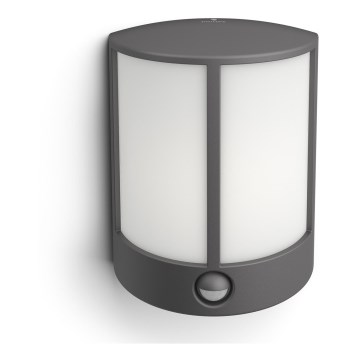 Philips - LED вуличний світильник з датчиком LED/6W IP44