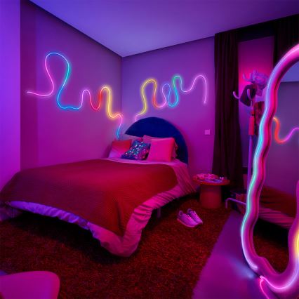 Philips - LED RGBIC затемнювана стрічка SMART NEON FLEX 10 м LED/45 Вт/230 В 2700-6500К Wi-Fi