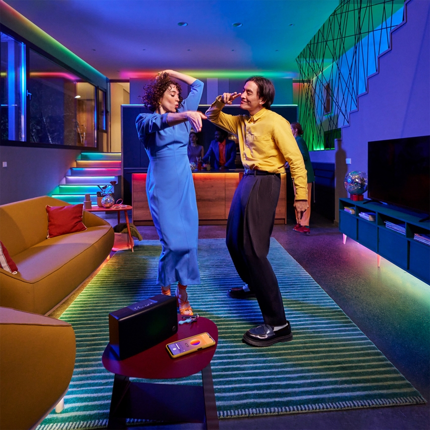 Philips - LED RGBIC затемнювана стрічка SMART NEON FLEX 10 м LED/45 Вт/230 В 2700-6500К Wi-Fi
