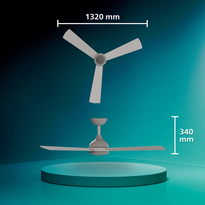 Philips - затемнюваний LED стельовий вентилятор CIVX LED/24W/230V + пульт дистанційного керування