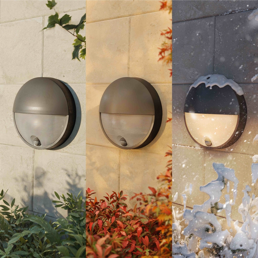 Philips - LED зовнішній настінний світильник з датчиком CAPRICORN LED/4,3W/230V IP44