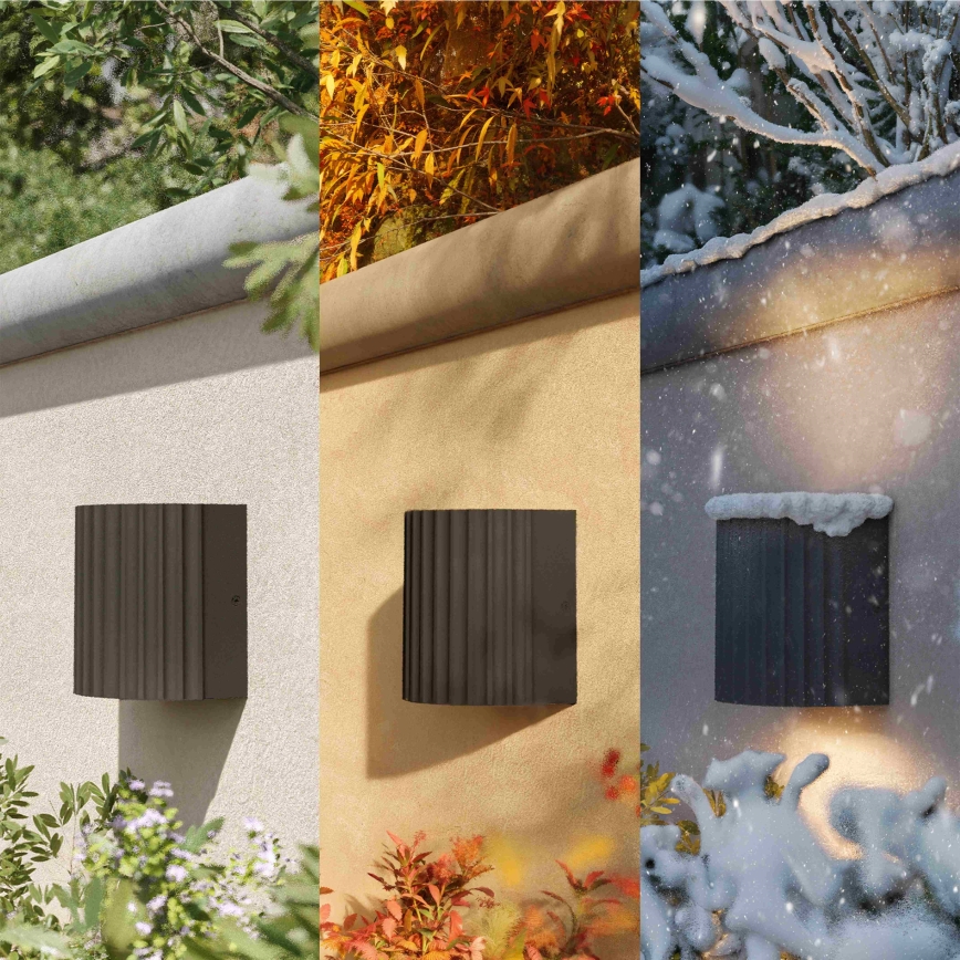 Philips - LED зовнішній настінний світильник ZYRA LED/4,3W/230V 2700K IP44