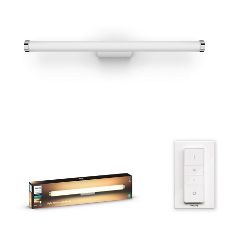 Philips - LED освітлення з регулюванням яскравості для ванної кімнати Hue ADORE LED/20W/230V IP44 + пульт дистанційного керування