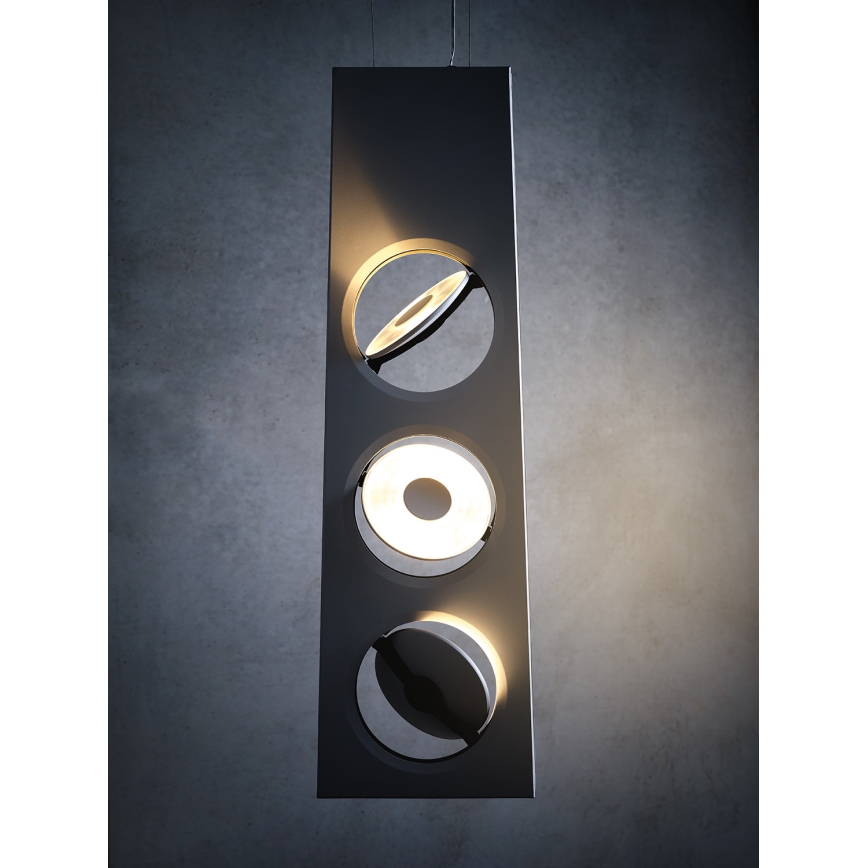Philips Lirio 40609/31/16 - Светодиодная подвесная люстра с регулированием яркости CIRCULIS 3xLED/13W/230V