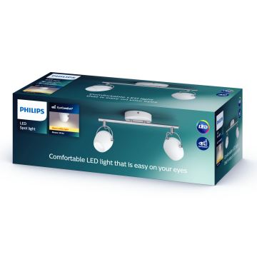 Philips Lirio 57032/31/P0 - Светодиодный точечный светильник PLANET 2xLED/4,2W/230V