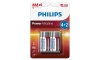 Philips LR03P6BP/10 - Щелочная батарейка AAA POWER ALKALINE 1,5V 6 шт.