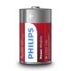 Philips LR20P2B/10 - 2 шт. Лужна батарея D POWER ALKALINE 1,5V 14500mAh