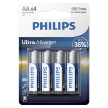 Philips LR6E4B/10 - 4 шт. Лужна батарея AA ULTRA ALKALINE 1,5V