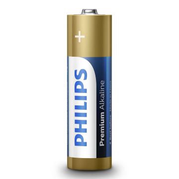 Philips LR6M4B/10 - Щелочная батарейка AA PREMIUM ALKALINE 1,5V 4 шт.