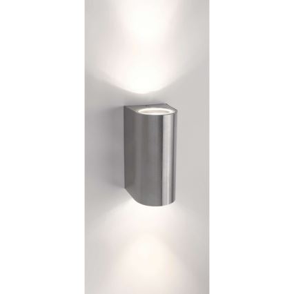 Philips Massive 17102/47/10 - Уличный настенный светильник NANTES 2xGU10/35W/230V IP44