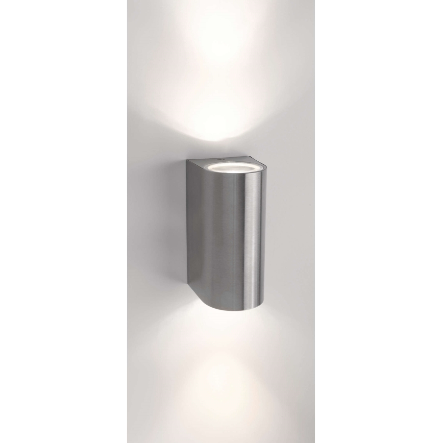 Philips Massive 17102/47/10 - Уличный настенный светильник NANTES 2xGU10/35W/230V IP44