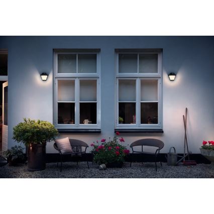 Philips Massive - Уличный настенный светильник 1xE27/42W/230V IP44