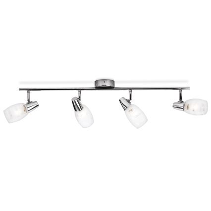Philips Massive - Точковий світильник 4xE14/40W блискучий хром