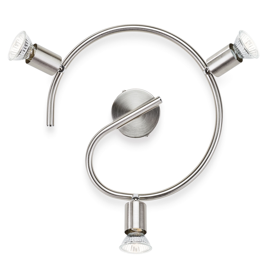 Philips Massive - Точечный светильник 3xGU10/50W/230V