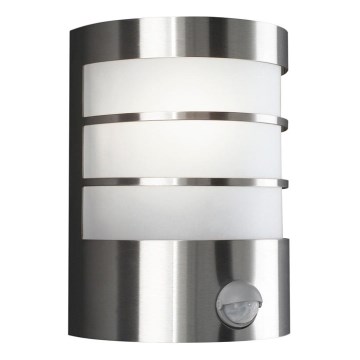 Philips Massive - Вуличний настінний світильник з датчиком 1xE27/60W/230V IP44