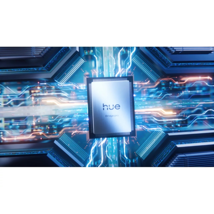 Philips - Мережевий міст Hue BRIDGE PRO, чорний