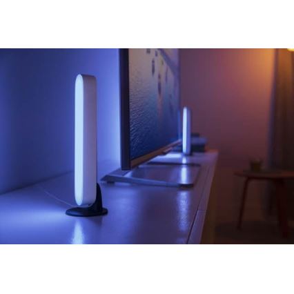 Philips - НАБІР 2x LED Настільна лампа з регульованою яскравістю Hue PLAY LED/6W/230V білий