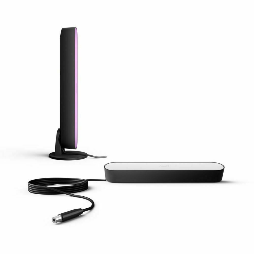Philips - НАБІР 2x LED RGB Настільна лампа з регульованою яскравістю Hue PLAY WHITE AND COLOR AMBIANCE LED/6W/230V