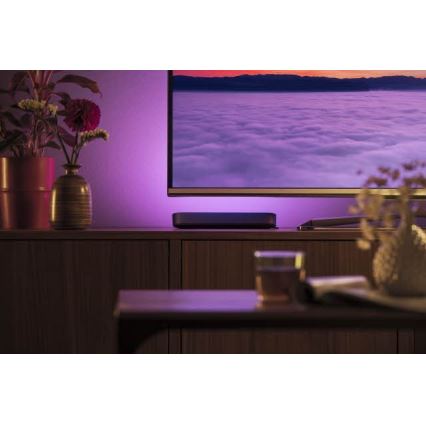 Philips - НАБІР 2x LED RGB Настільна лампа з регульованою яскравістю Hue PLAY WHITE AND COLOR AMBIANCE LED/6W/230V