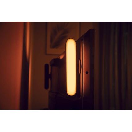Philips - НАБІР 2x LED RGB Настільна лампа з регульованою яскравістю Hue PLAY WHITE AND COLOR AMBIANCE LED/6W/230V