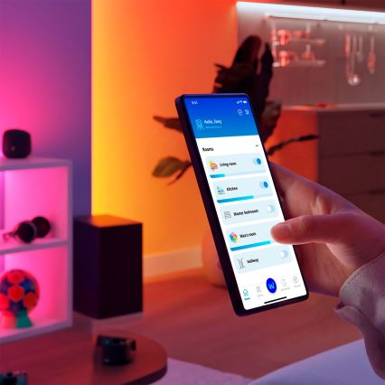 Philips - НАБІР 2x RGBIC LED затемнюваних світильників SMART GRADIENT LED/8Вт/230В 2700-6500К Wi-Fi