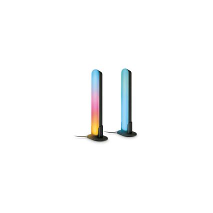 Philips - НАБІР 2x RGBIC LED затемнюваних світильників SMART GRADIENT LED/8Вт/230В 2700-6500К Wi-Fi