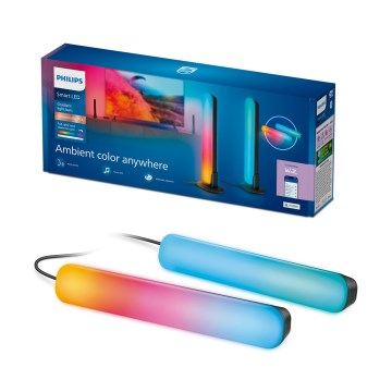 Philips - НАБІР 2x RGBIC LED затемнюваних світильників SMART GRADIENT LED/8Вт/230В 2700-6500К Wi-Fi