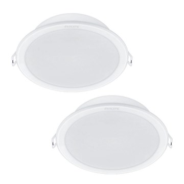 Philips - НАБІР 2x Світлодіодний вбудований світильник LED/23,5W/230V