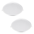 Philips - НАБІР 2x Світлодіодний вбудований світильник MESON LED/23,5W/230V 4000K