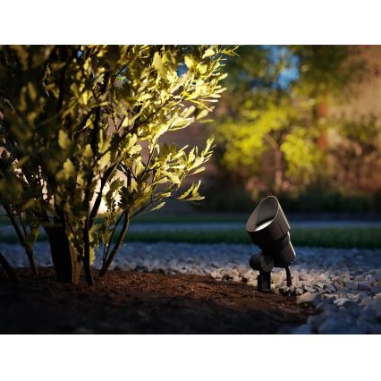 Philips - НАБІР 3 шт. LED Зовнішній точковий світильник LED/6W/230V 2700K IP44