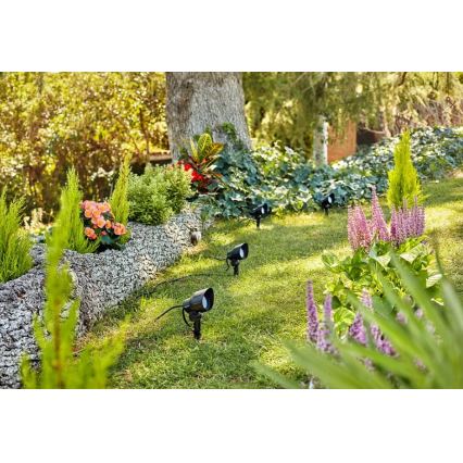 Philips - НАБІР 3 шт. LED Зовнішній точковий світильник LED/6W/230V 2700K IP44