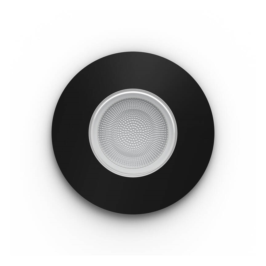 Philips-НАБІР 3x Вбудований стельовий LED RGBW світильник для ванної з регулюванням яскравості Hue XAMENTO 1xGU10/5,7W/230V 2200-6500K IP44