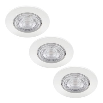 Philips - НАБІР 3x Світлодіодний підвісний стельовий світильник LED/4,5W/230V 2700K