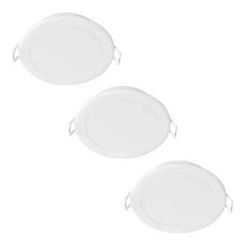 Philips - НАБІР 3x Світлодіодний вбудований світильник MESON LED/5,5W/230V 4000K
