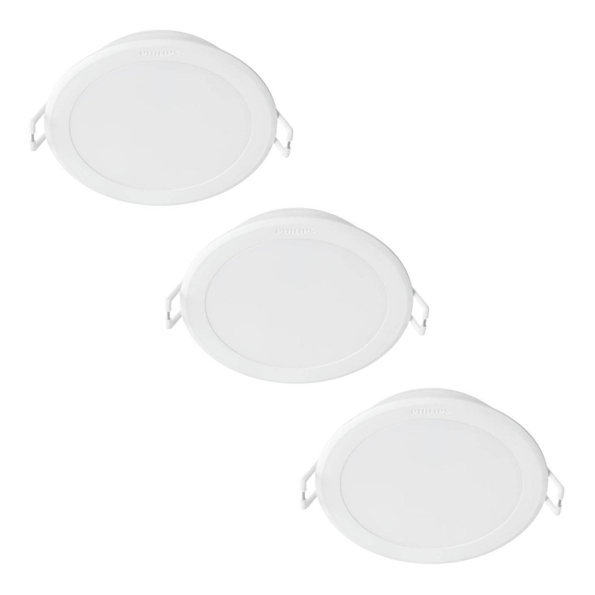 Philips - НАБІР 3x Світлодіодний вбудований світильник MESON LED/5,5W/230V 4000K