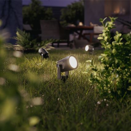 Philips - НАБІР 3x Світлодіодний вуличний світильник GARDENLINK REUEL LED/1,5W/230V 2700K IP44