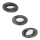 Philips - НАБІР 3x Вбудований світильник 1xGU10/5,5W/230V