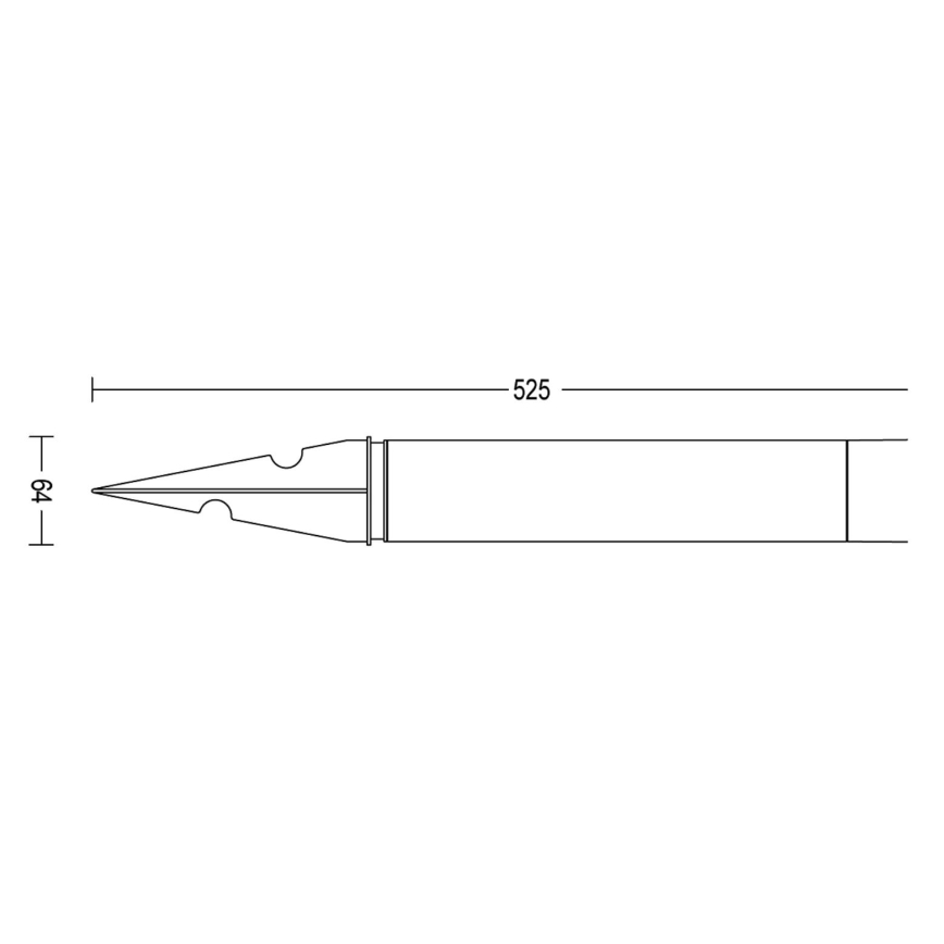 Philips - НАБІР 3x Вулична світлодіодна лампа PUREX LED/1,5W/24/230V IP44