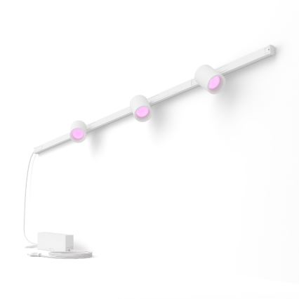 Philips -НАБІР 3xLED RGB світильник з регулюванням яскравості для трекової системи Hue PERIFO LED RGB/15,6W/230V 2000-6500K
