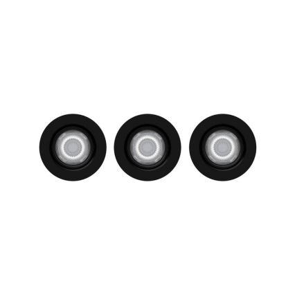 Philips - НАБІР 3xLED Стельовий вбудований світильник з регулюванням яскравості IMPALA Warm Glow LED/6W/230V 2200-2700K