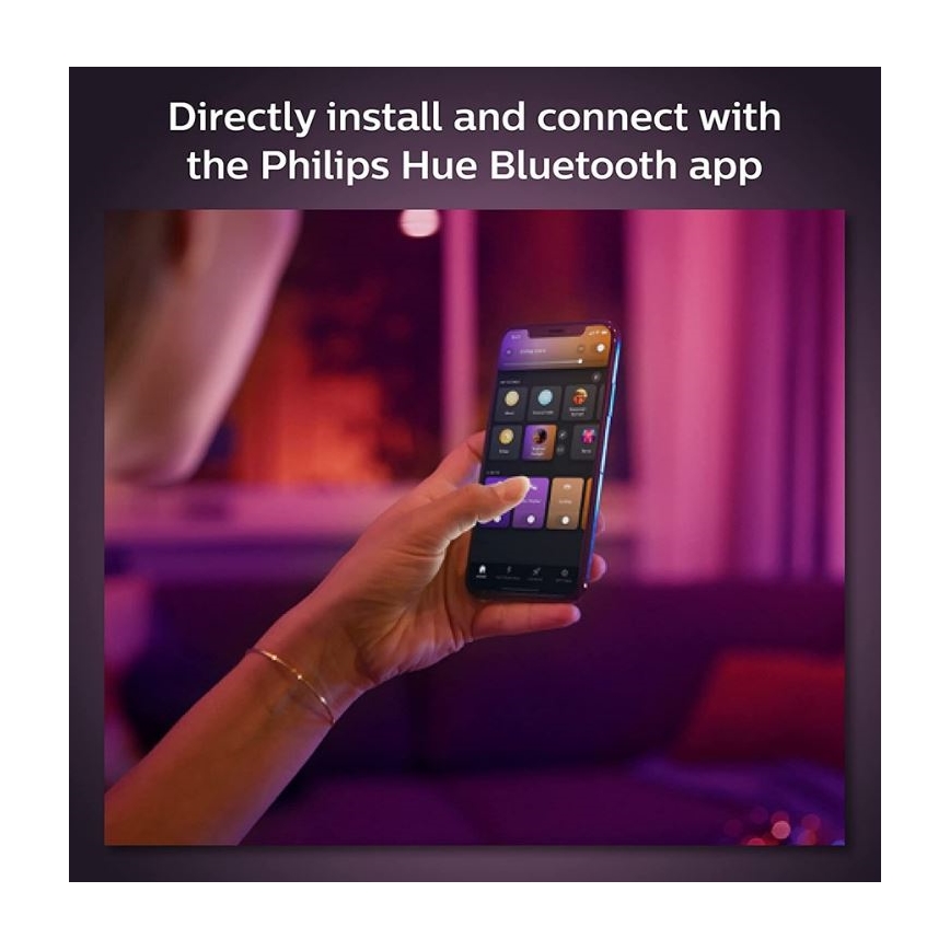 Philips - НАБІР 3xНастінний точковий LED RGB світильник з регулюванням яскравості для трекової системи Hue PERIFO LED/39,9W/230V 2000-6500K