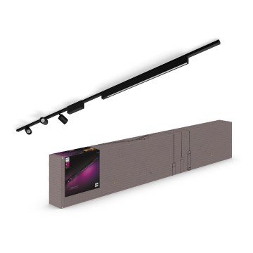 Philips - НАБІР 4x LED RGB світильник з регулюванням яскравості для трекової системи Hue PERIFO LED RGB/44,6W/230V 2000-6500K