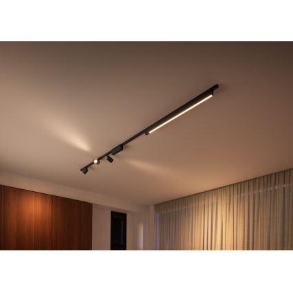 Philips - НАБІР 4x LED RGB світильник з регулюванням яскравості для трекової системи Hue PERIFO LED RGB/44,6W/230V 2000-6500K