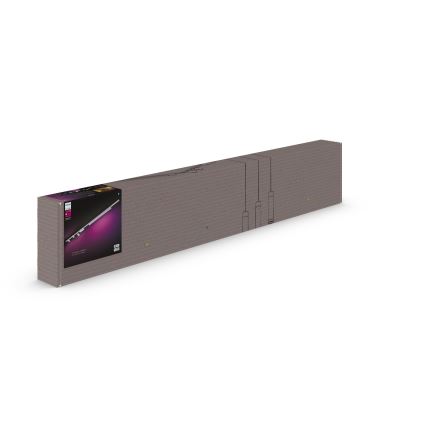 Philips - НАБІР 4xLED RGB світильник з регулюванням яскравості для трекової системи Hue PERIFO LED RGB/44,6W/230V 2000-6500K