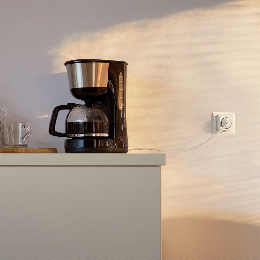 Philips - Набір із 2 розумних розеток SCHUKO 2300 Вт Wi‑Fi