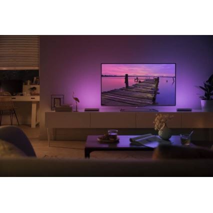 Philips - НАБОР 2х Светодиодная настольная RGB-лампа с регулированием яркости Hue PLAY DUAL PACK White And Colour Ambiance LED/6W/230V белый