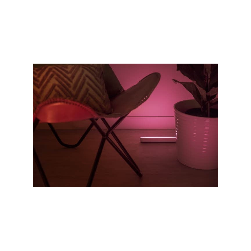 Philips - НАБОР 2х Светодиодная настольная RGB-лампа с регулированием яркости Hue PLAY DUAL PACK White And Colour Ambiance LED/6W/230V белый